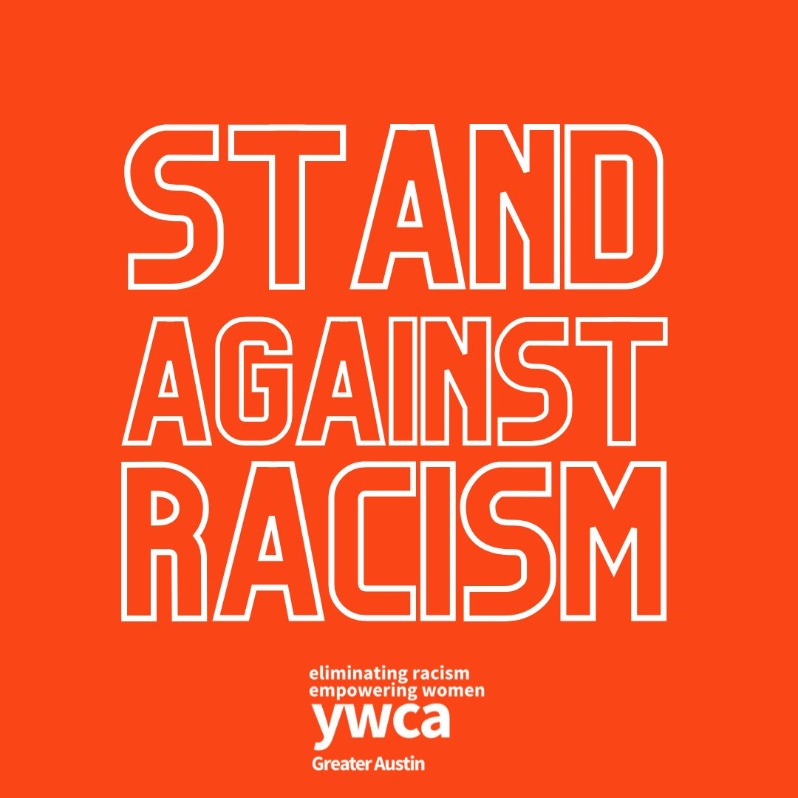 Stand Against Racism- 2" Metal Button with Pin Clo